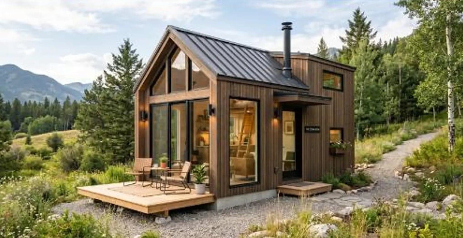 Tiny house ze dřeva