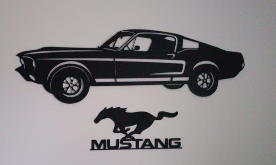Dekorace Mustang